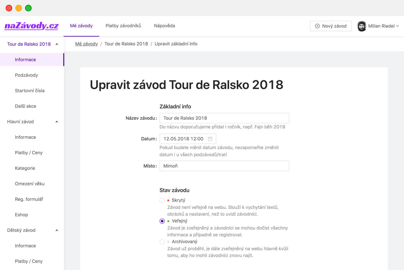 Administrační prostředí